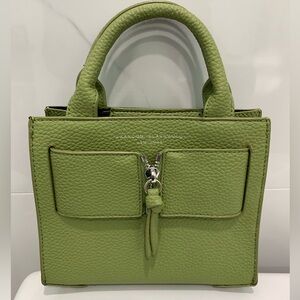 Brandon Blackwood Kuei Green Leather Bag